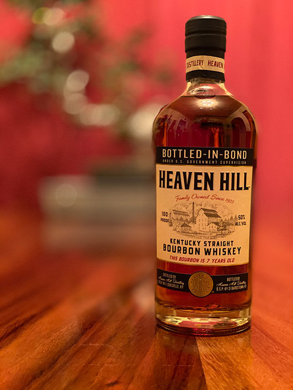 Heaven Hill Bottled in Bond Heaven Hill Distillery Dark Spirits